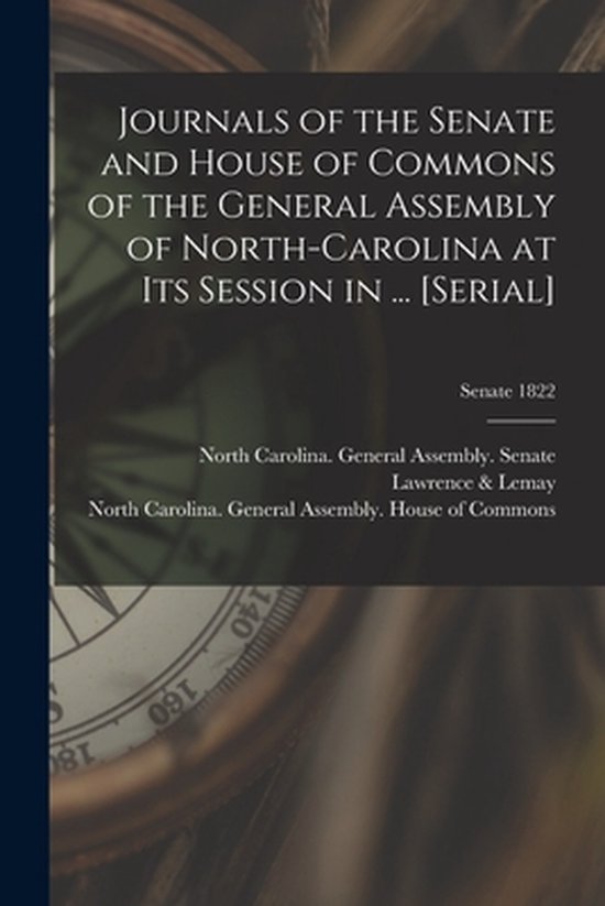 Journals of the Senate and House of Commons of the General A ... - cover