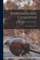 Supplementary Catalogue