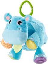 Fisher-Price (Have a Ball Hippo) Nijlpaard Baby knuffel, Rammelaar, Kraamcadeau, Baby speelgoed Hippo Bal