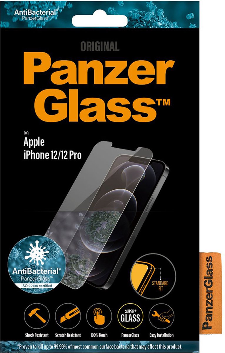 Screenprotector voor de iPhone 12, iPhone 12 Pro
