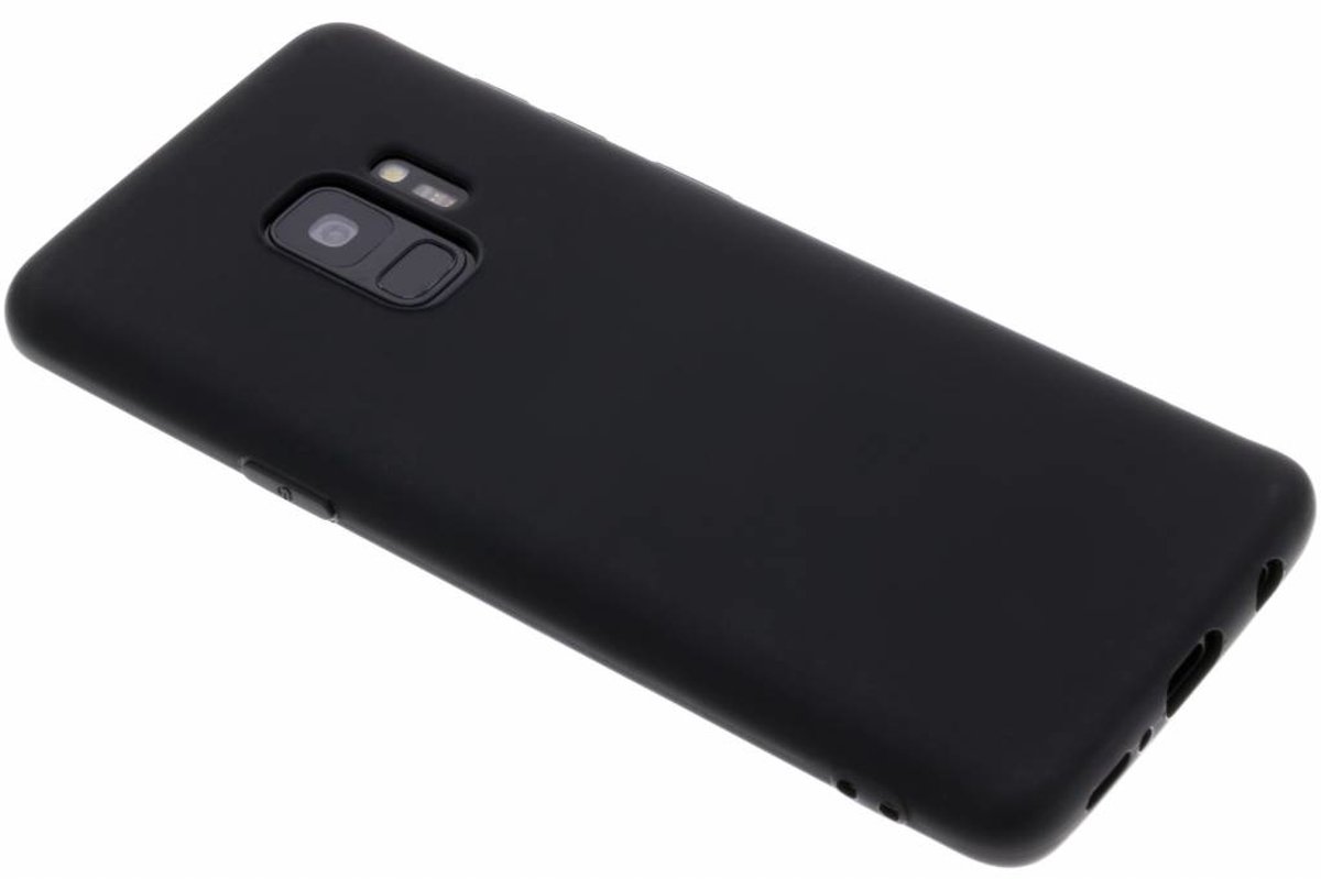 TPU Back Cover hoesje voor Samsung Galaxy S9 - Zwart