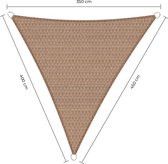 SMART driehoek  3.5x4x4.5 zand