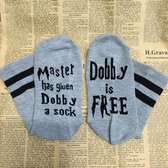 Harry Potter Dobby sokken “Master has given Dobby socks, Dobby is free
