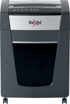 Rexel Momentum P515+ Ultrastille Papierversnipperaar voor Kantoor - P-5 Microsnippers - Vernietigt tot 15 Vellen - Zwart