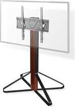 Nedis TV Vloerstandaard - 43 - 65 " - Maximaal schermgewicht: 35 kg - Fixed Design - Aanpasbare vooraf ingestelde hoogtes - Aluminium / Staal - Zwart