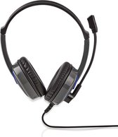 Nedis Gaming Headset | Over-Ear | Stereo | 2x 3.5 mm | Opvouwbare Microfoon | 2.20 m | Normale Verlichting