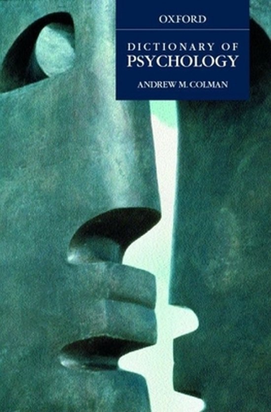 A Dictionary of Psychology - cover