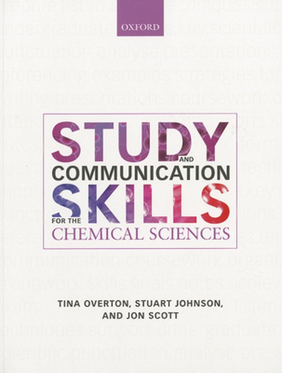 Study and Communication Skills for the Chemical Sciences - cover