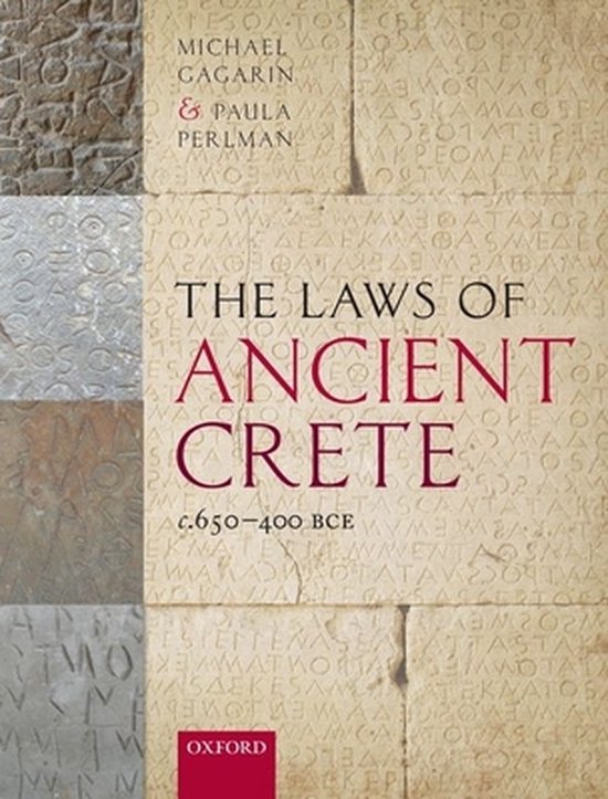 The Laws of Ancient Crete, c.650-400 BCE - cover