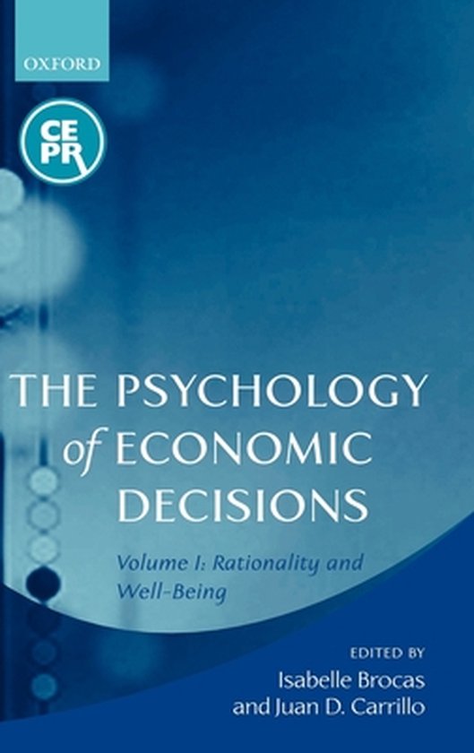 The Psychology of Economic Decisions - cover