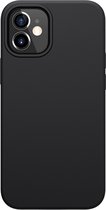 Nillkin Flex Silicone Back Case - Geschikt voor Apple iPhone 12 Mini (5.4") - Zwart
