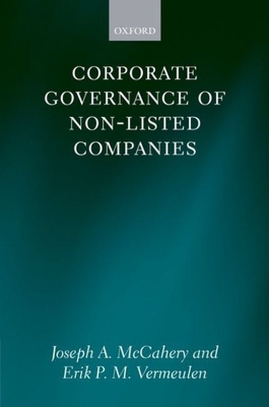Corporate Governance Of Non-Listed Companies - cover
