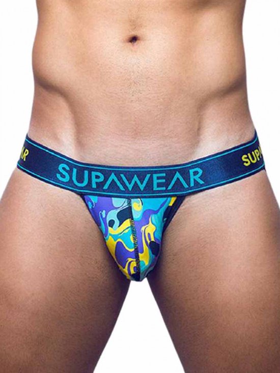 Supawear Sprint Jockstrap Gooey Blue - MAAT S - Heren Ondergoed - Jockstrap voor Man - Mannen Jock