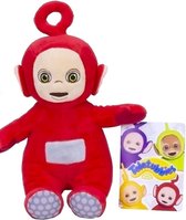 Teletubbies Pluche Knuffel Po (Rood) 30 cm | Teletubbie Plush Toy tiddlytubbies | Knuffelpop voor kinderen jongens meisjes en baby | Teletubbie Po, Laa-Laa, Dipsy, Tinky Winky