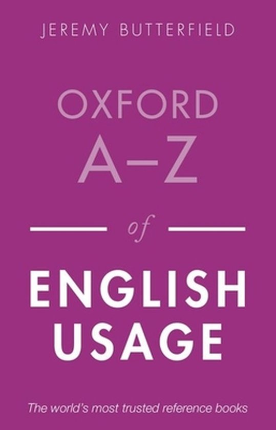 Oxford A Z Of English Usage 2E - cover