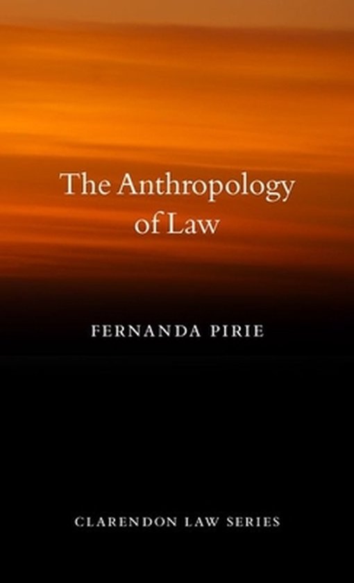 Anthropology Of Law - cover