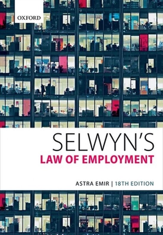 Selwyn's Law of Employment - cover
