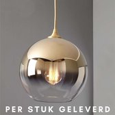 Hanglamp Glas Binnen Scandinavisch Goud - Klassiek - Nordic - Woondecoratie - Wand Decoratie - verlichting - per stuk geleverd - Suitta®