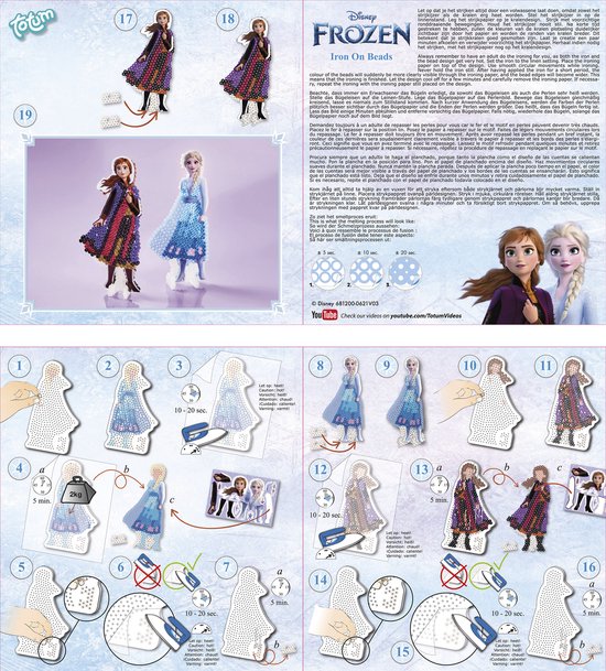 Totum Disney Frozen 2 Knutselset - 3 in 1 Creatieve Hobbyset