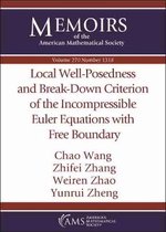 Local Well-posedness and Break-down Criterion of the Incompressible Euler Equations With Free Boundary