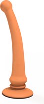 Anaal plug Rapier - Anale stimulator met een glad oppervlak en ronde kop - Lola Toys - BackDoor Edition - Dunne buttplug - Groot - 14cm x 2,5cm - Oranje