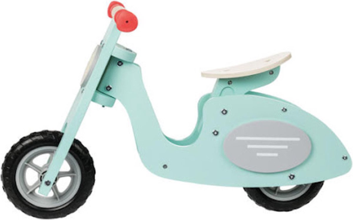 bleek Laag Vertrouwelijk Playtive Loopfiets - Houten speelgoed scooter - Kinderfietsje hout -  Balance bike... | bol.com