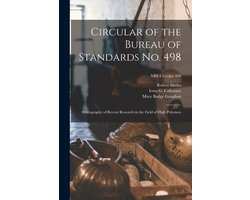 Circular of the Bureau of Standards No. 498