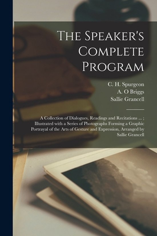 The Speaker's Complete Program [microform] - cover