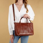 Micmacbags Legacy Handtas - Cognac