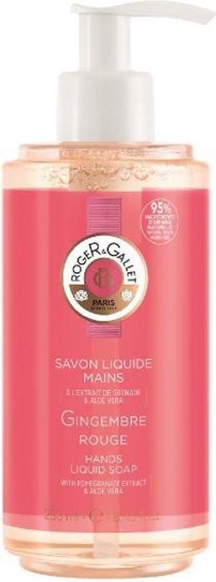 Roger & Gallet Gel Gingembre Rouge Savon Liquide Mains | bol.com