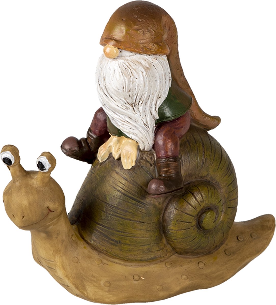 Clayre & Eef Beeld 10x5x10 cm Bruin Kunststof