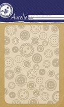 Buttons Background Embossing Folder (AUEF1004) (DISCONTINUED)