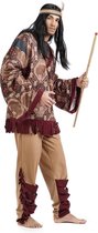 Indiaan Kostuum | Zwevende Arend Colorado Indiaan | Man | Maat 56 | Carnavalskleding | Verkleedkleding