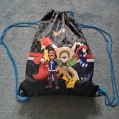 Gymtas Pokemon- Zwemtas - Ash & Pikachu - Rugzak, Kindertas, Children's bag pack, Cadeau, Schooltas