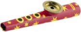 kazoo fluit rood13 cm