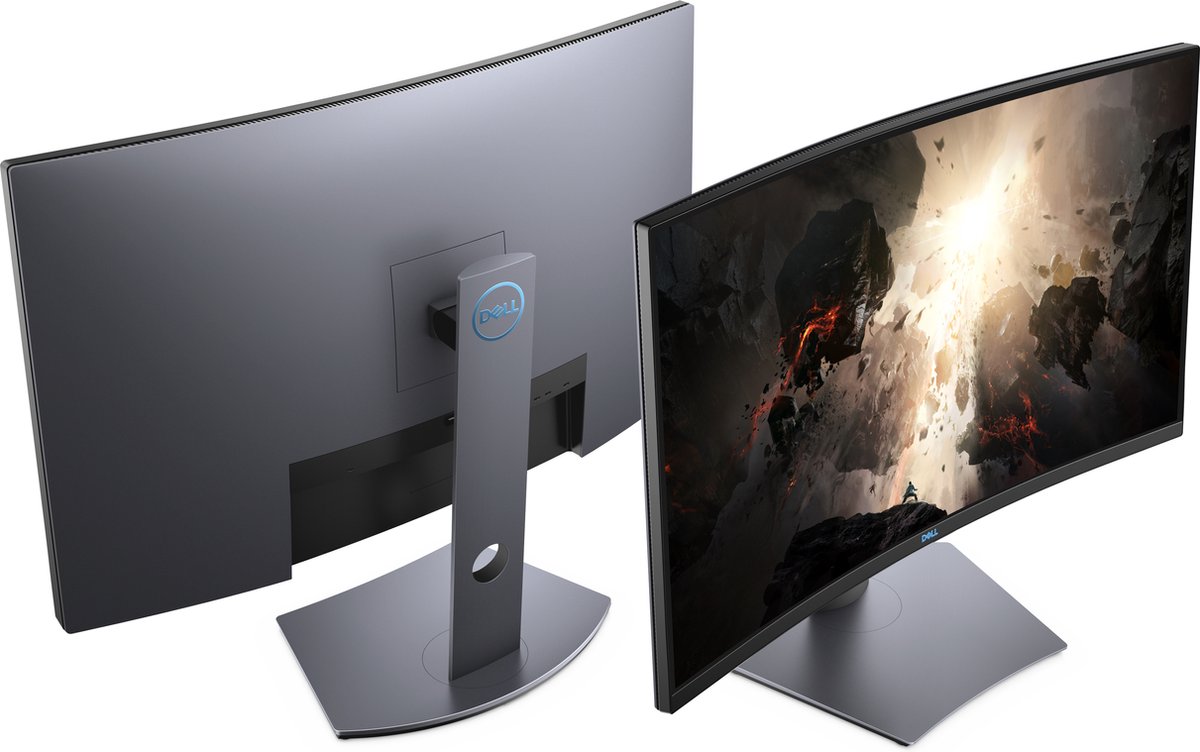 s*m様 S3220DGF　湾曲ゲーミングモニター　32インチ　165hz DE Dell S3220DGF Gaming Monitor - 32 inch QHD VA - 165Hz - s3220dgf | bol