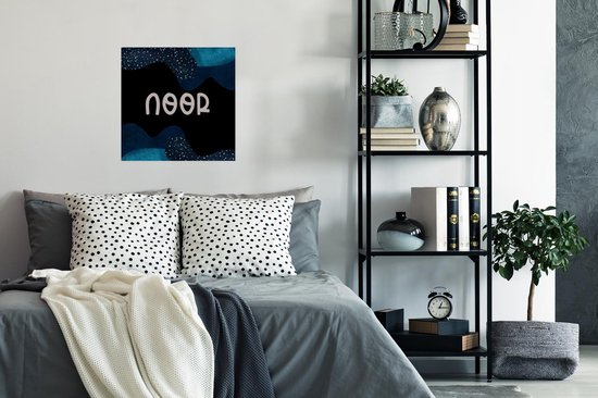 Affiche Noor - Pastel - Fille - 50x50 cm