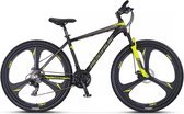 Umit Accrue Mountainbike 27,5inch Hydraulische schijfremmen Zwart Geel 21v