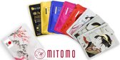 Mitomo Japan Beauty Box - Geschenkdoos met 8 Gezichtsmaskers - Skincare Cadeaudoos - Beauty Face Mask - Giftset Vrouw