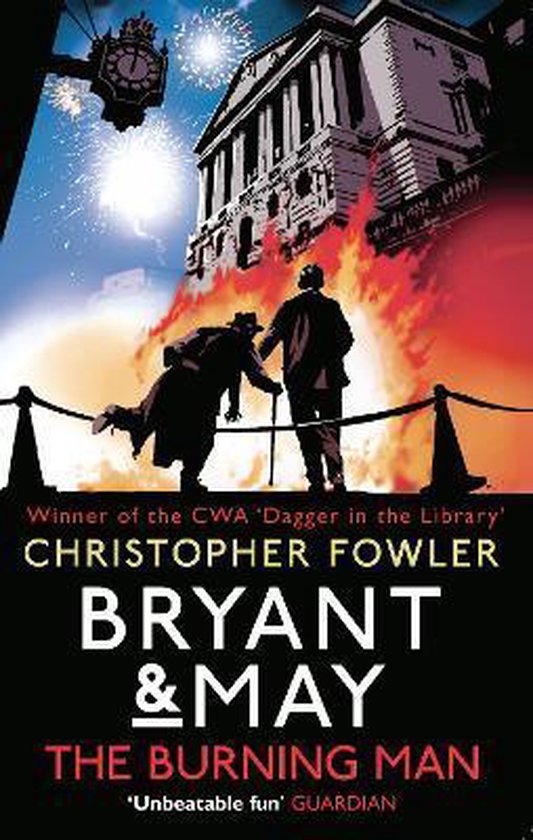 Bryant & May The Burning Man - cover