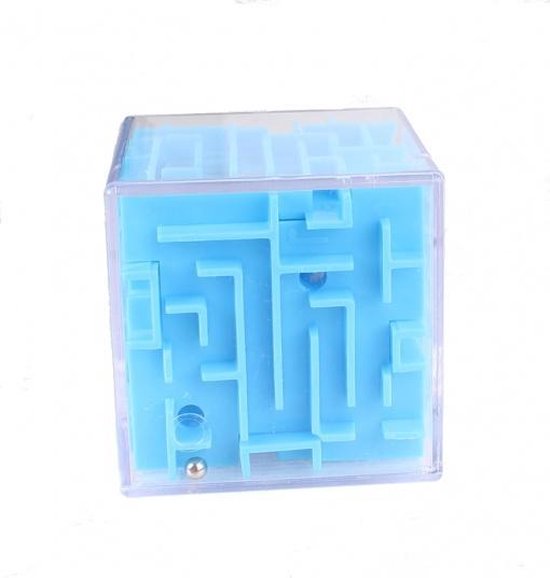 Afbeelding van het spel Hersenkraker Doolhof kubus blauw