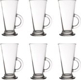 Veluw Havana Latte Macchiato Glazen 29cl - Set van 6