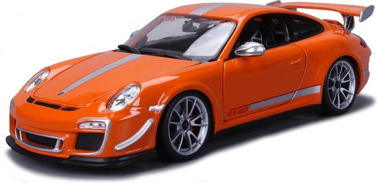 Bburago Porsche 911 GT3 RS 4.0 2012 Limited edition 3000 stuks - modelauto - schaalmodel - oranje - schaal 1:18 van Merkloos — afbeelding 4