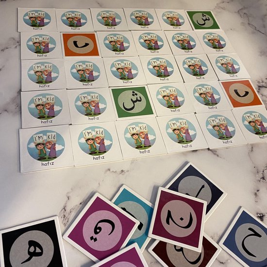 Thumbnail van een extra afbeelding van het spel Memory kaartspel voor Moslim Kinderen Arabisch Alfabet Islamitisch Spel Raad Leer Gift Ramadan Eid Activiteit, Islamitische cadeau for Moslim kinderen