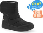 Bibi Drop water repellent Urban Boots with Fur - Black
