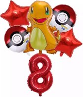 Pokemon Charmander Ballonpakket Droom Thema Party Decoratie nummer 8