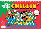 sticker- en tekenboek Mickey Mouse Chillin' 33 cm papier