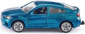 BMW X6 M SUV 8,5 x 3,5 cm staal blauw (1409)
