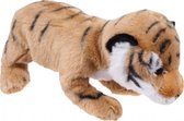 knuffeltijger Wild Pups 26 cm pluche bruin