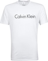 Calvin Klein T-Shirt Logo Wit - maat L